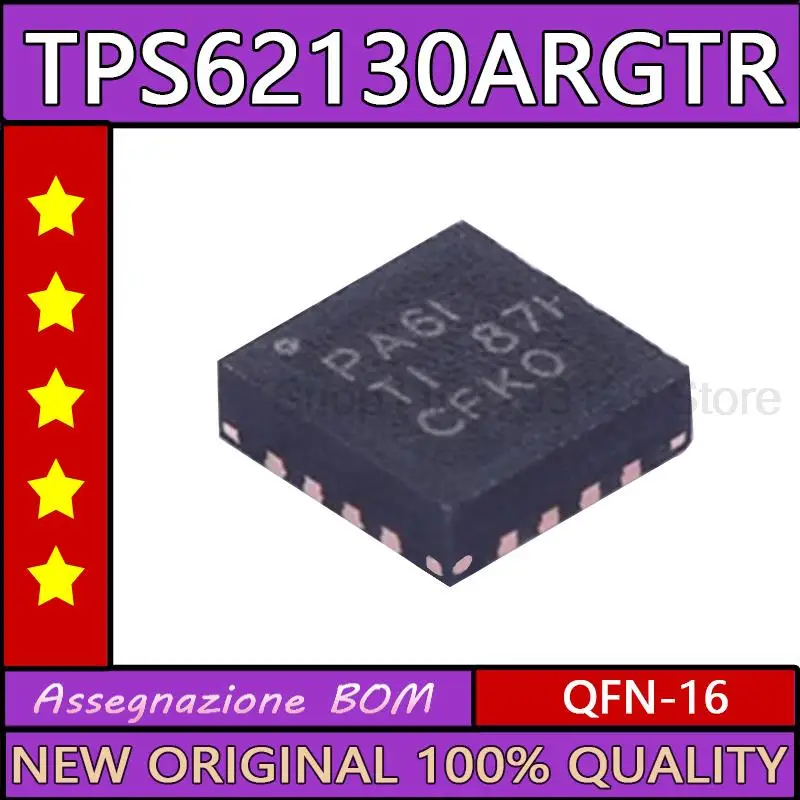 

5PCS TPS62130ARGTR TPS62130 QFN-16 New original ic chip