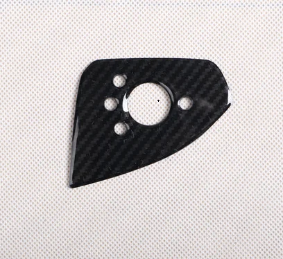 RHD For Audi TT 2008 2009 2010 2012 2013 2014 ملحقات داخلية من الكربون ABS علبة تروس إطار كؤوس مياه لوحة تحكم ويندوز #4