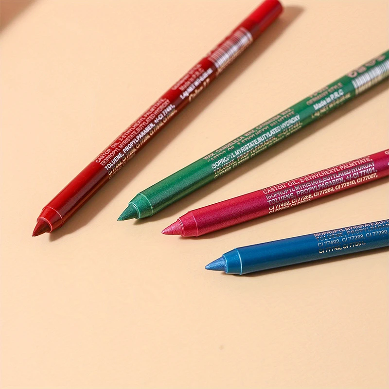 Waterproof Smudge-proof Eyeliner Pencil Matte And Pearlescent_voghion.com