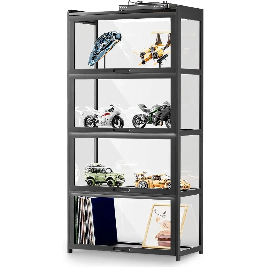 Curio Display Cabinet with Acrylic Box