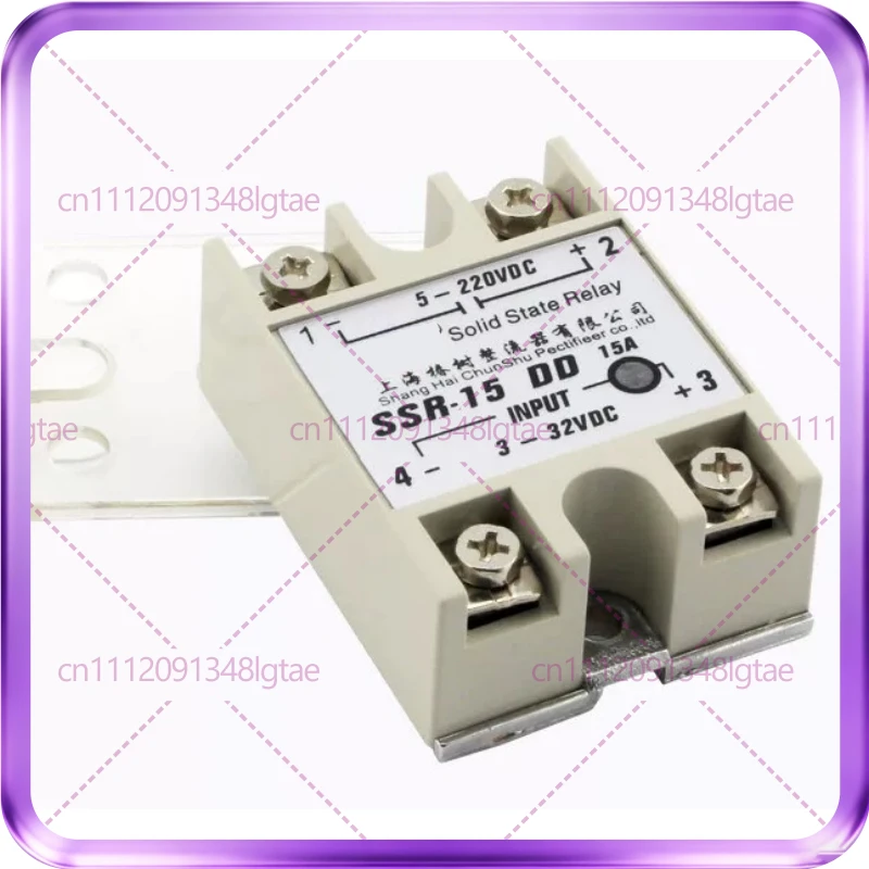 For CHUNZ SSR-10DD SSR-15DD SSR-20DD Single-phase Solid State Relay DC control DC