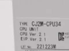 

Новый процессорный модуль CJ2M-CPU34 ON 2026 года, абсолютно новый, оригинальный и подлинный.