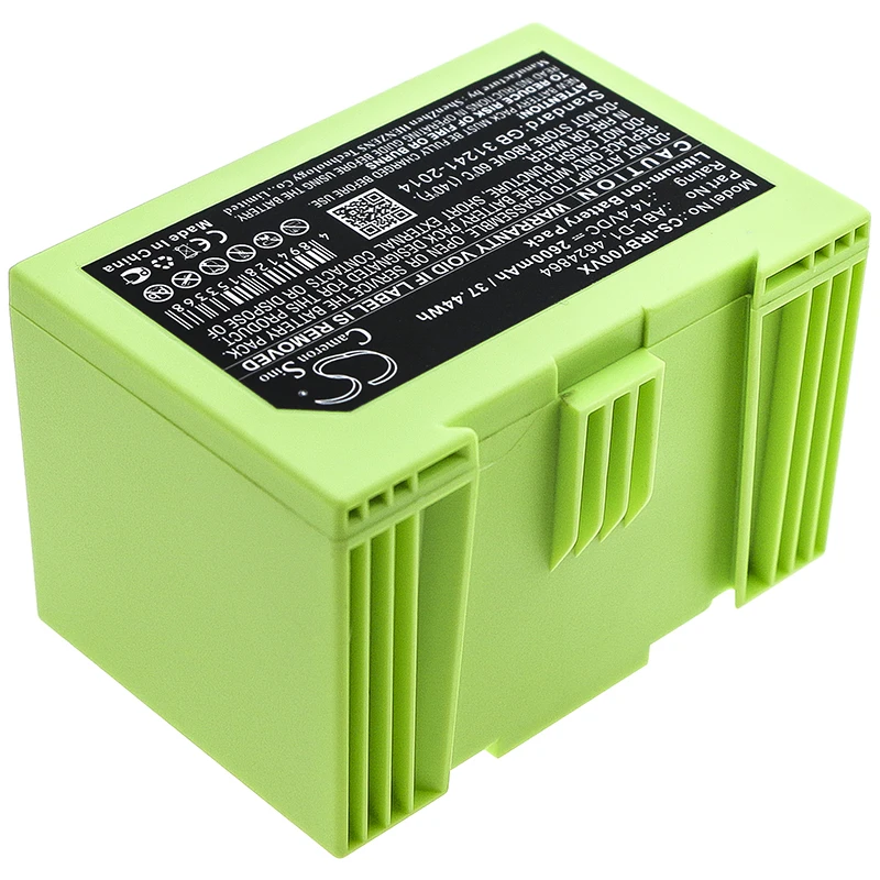 Imagem -02 - Bateria para Irobot Roomba i7 7150 7550 5150 e6 I7550 Abl-d1 4624864 Abl-d2