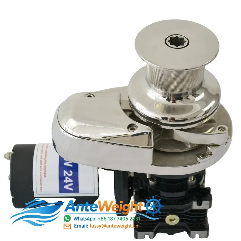 Electric Anchor Windlass Vertical Windlass 12v/24v  800W Boat Anchor Winch Anchor Windlass