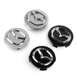 4pcs 56mm ABS Car Wheel Center Hub Center Cap Car Wheel Cap Cover For Mazda 3 CX5 2 Demio CX8 CX4 RX8 RX7 MS Axela 6 GH Atenza