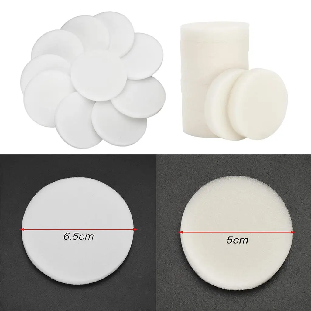 10pcs Natural Fresh Washing Puff Cosmetic Cleaning Skin Pads