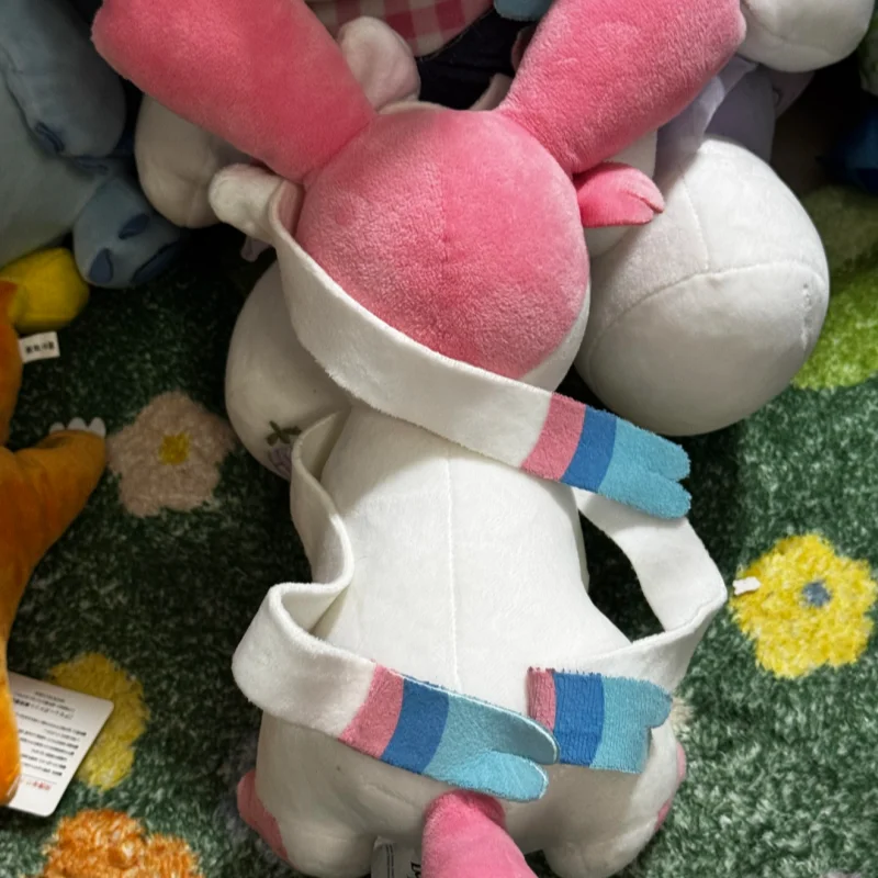 Pokemon Eevee familia juguete de peluche Sylveon Leafeon Umbreon Espeon Glaceon muñecos de peluche Kawaii regalo de cumpleaños de Navidad para niños