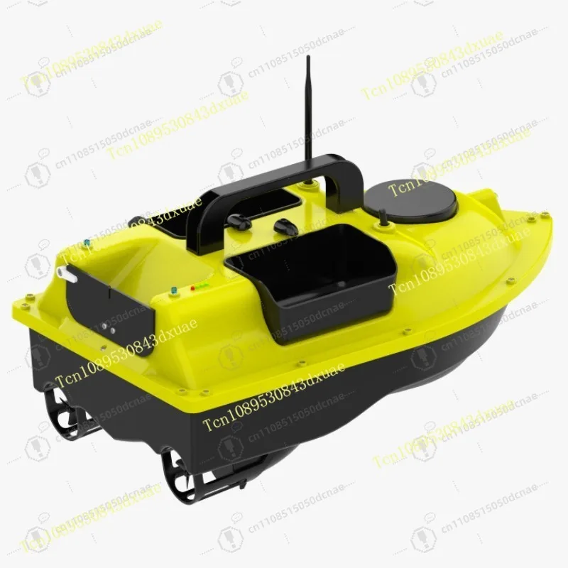 D18B Upgraded RC Fishing Bait Boat 3 Hoppers Dual Motors GPS Positioning Long Distance Intelligent Remote Control Nesting Ship