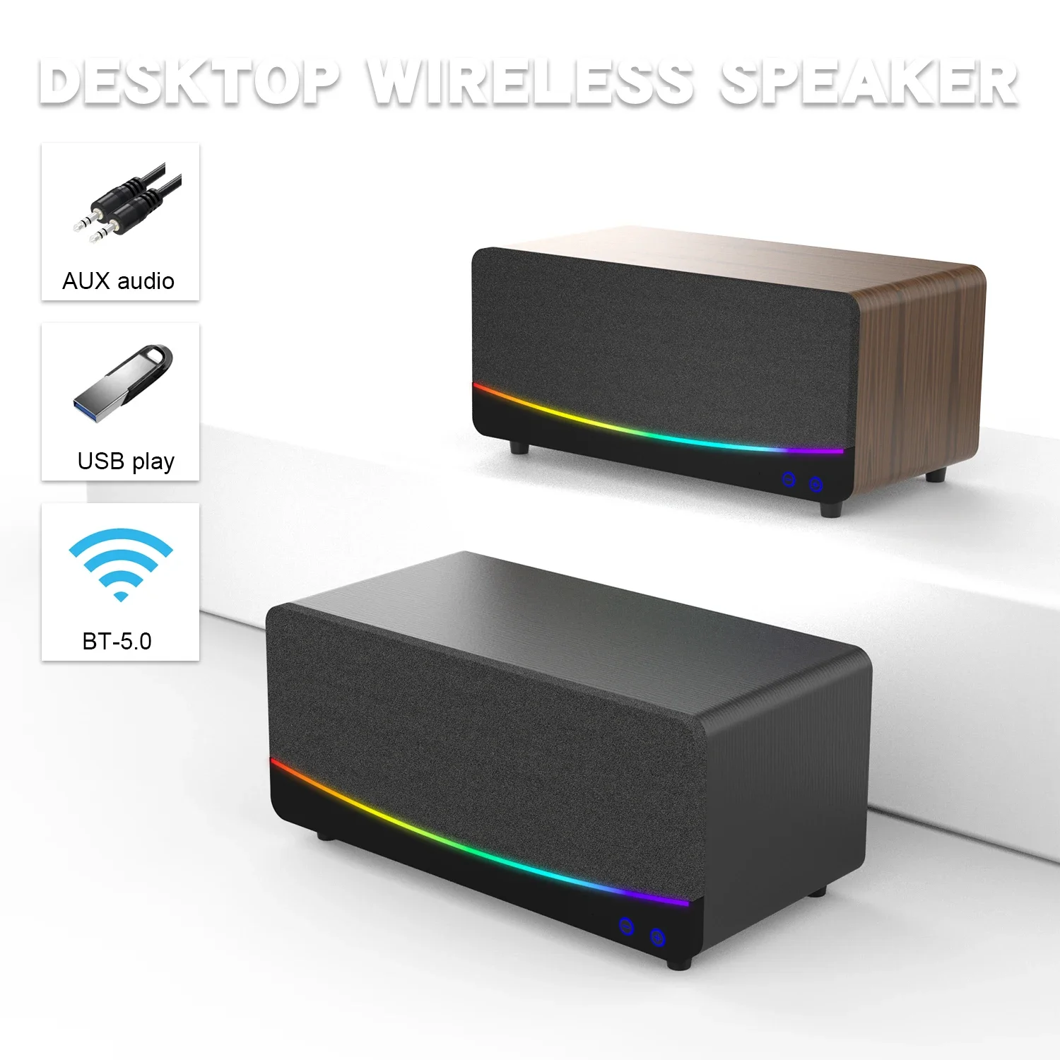 

005 TV SoundBar 2.1 Blue-tooth Speaker 5.3 Home Theater Sound System 3D Surround Sound Bar Subwoofer Blue-tooth Speakers