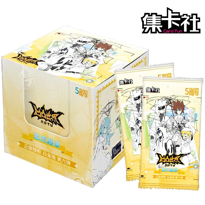 بطاقة جمع أصلية من جمع مجتمع Convex World 6th Bullet Platinum Edition بطاقة جمع الفصل الممتع الترفيهي