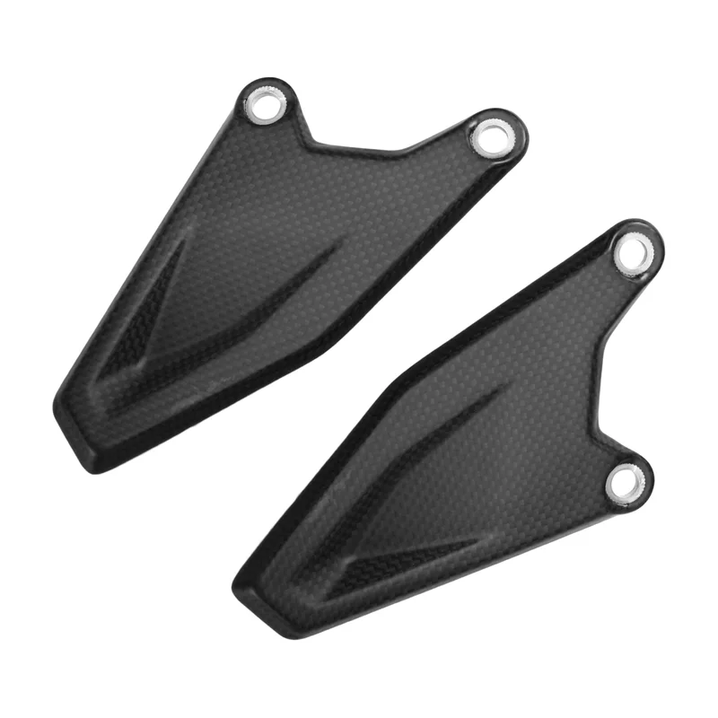 

Leading-Carbon Fiber Heel Guard Protector Motorcycle Foot Plate Rearset Pedal For DUCATI Hypermotard 698 Mono RVE 2024-2025