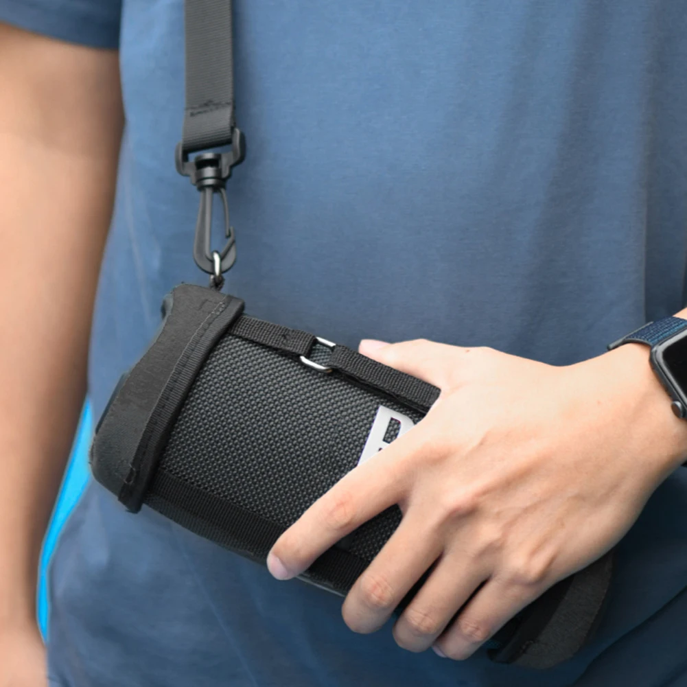 

For JBL Charge 5 Bluetooth Speaker Protect Carrying Cover Soft Skin Sleeve Carry Pouch with Shoulder Strap Speaker Accessories