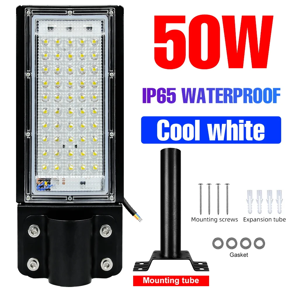 200W LED Buitenstraatlamp Reflector Schijnwerper Waterdichte Spotlight Koud/Warm Wit 220V Voor Tuin Magazijn Garage Verlichting