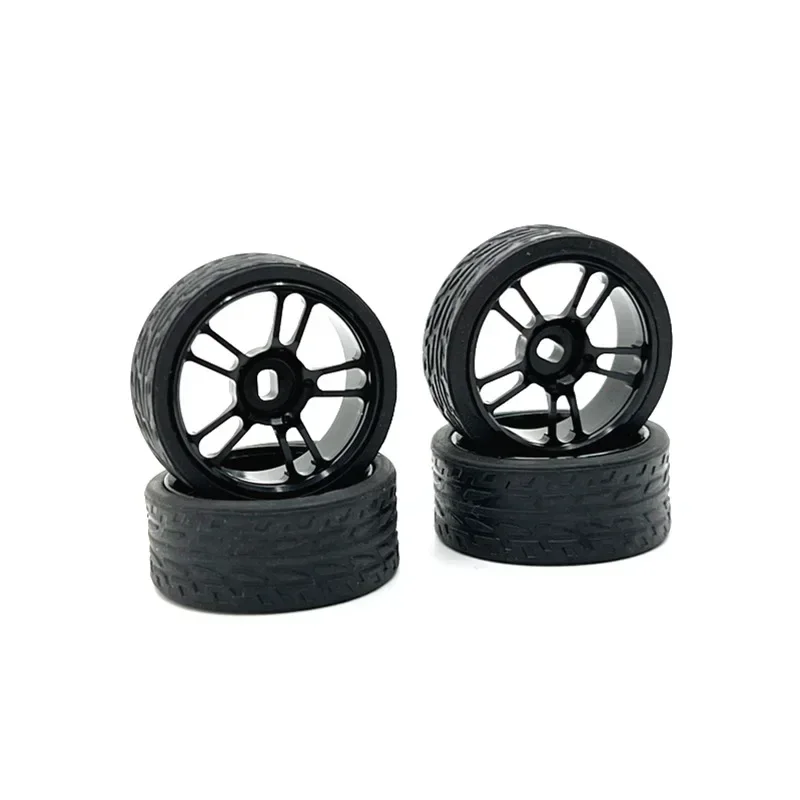 Metal Upgrade, Two Wide And Two Narrow, 26.5mm Outer Diameter, Racing Wheel, For WLtoys Mosquito Car KYOSHO 1/28 RC Car Parts