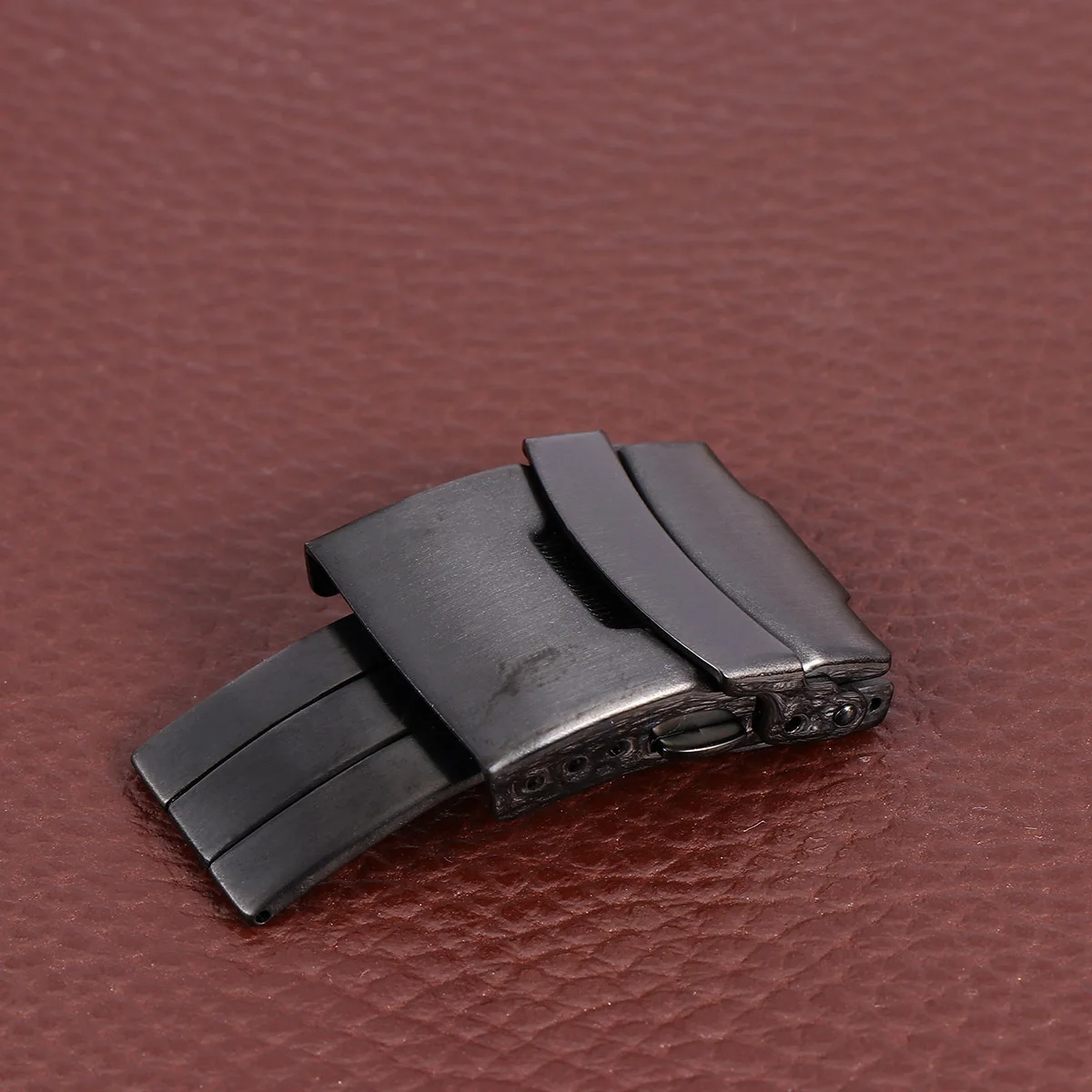 

1Pcs Stainless Steel Watchband Clasp 22mm Steel Strap Buckle Durable Luxury Watch Buckle Connector Watchband Clasp