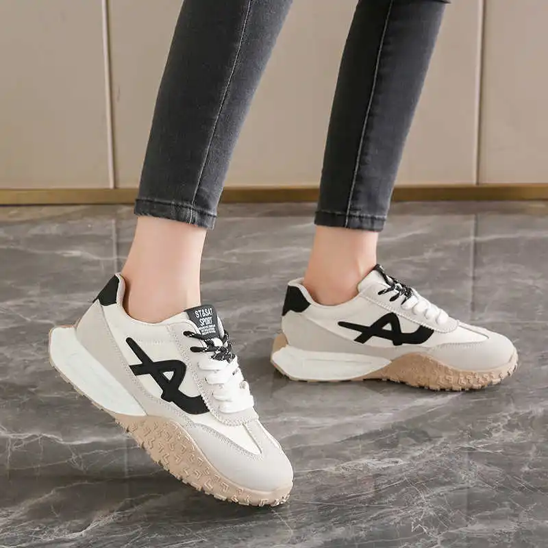 Zapatillas de deporte Zimni de otoño, mocasines rojos, zapatos de baloncesto para mujer de talla grande, zapatos deportivos Snaeker 2025, liquidación, precio más bajo