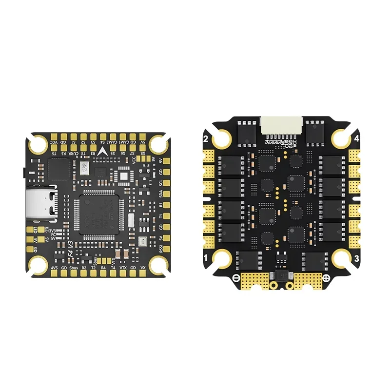 Aocoda-RC F405 V4 F455S/F465S フライトコントローラー & 55A/65A 4in1 ESC コンボ 30x30mm 3-6S FPV フリースタイルドローン用