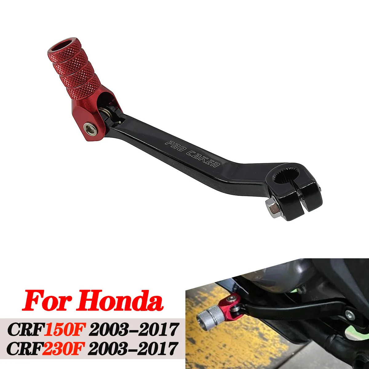 Motorcycle Accessories CNC Gear Shifter Shift Lever Pedal For Honda CRF150F CRF230F CRF 150F 230F 150 230 F Enduro Dirt Pit Bike