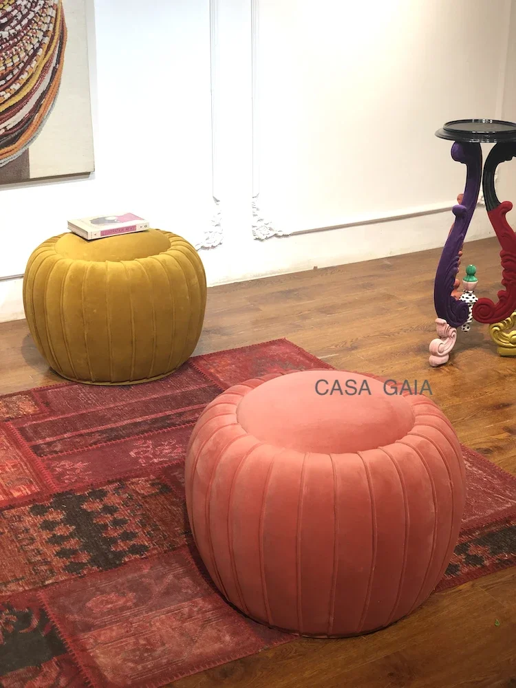 가이아 라이트 럭셔리 소파 페달 의자 현대 간단한 소파 이탈리아 거실 낮은 의자 홈 패션 패브릭 좌석 피어