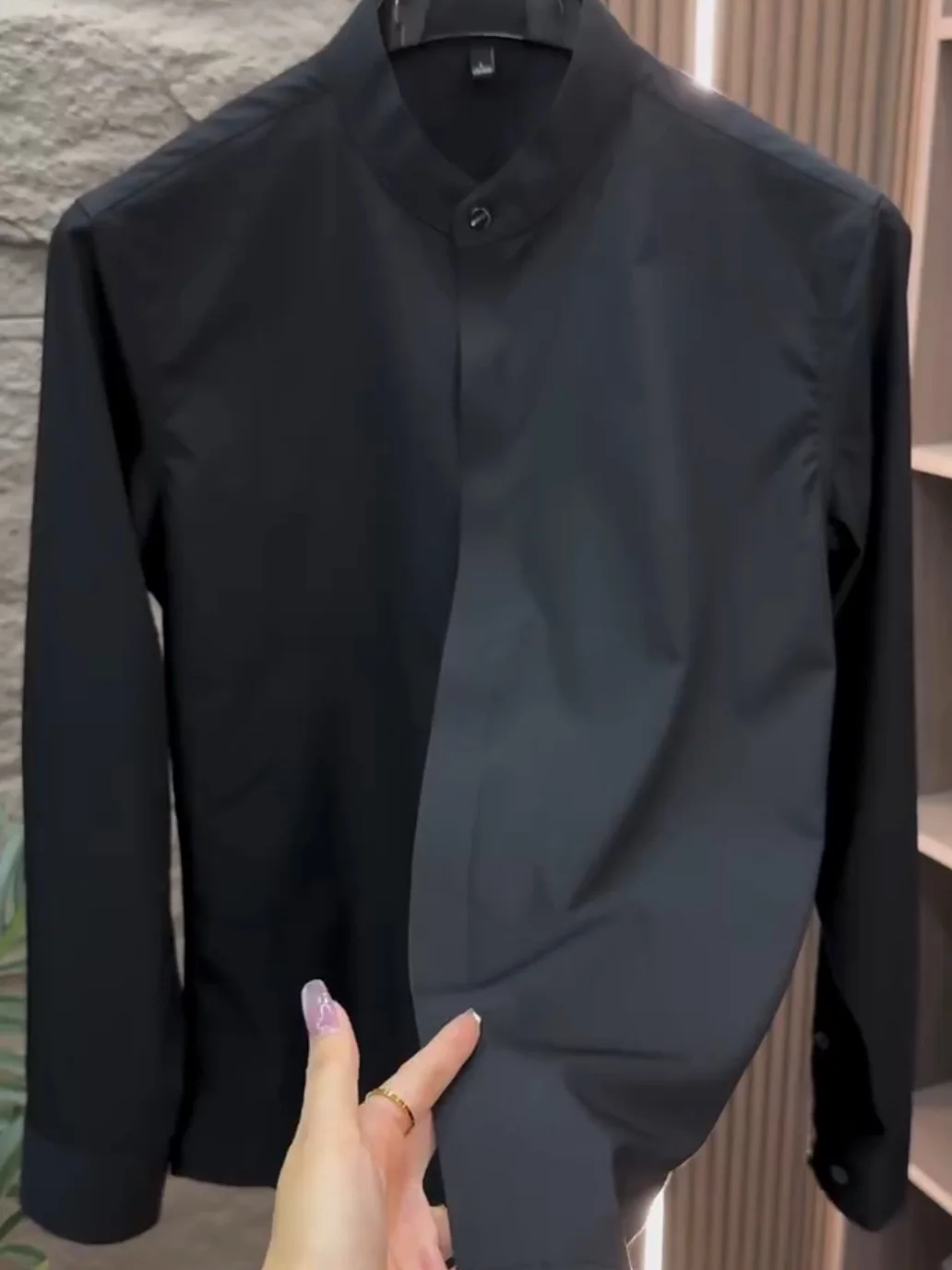 

Faionable Casual Chinese Sle irt High Quali Versatile Leisure Cool Busin New Arrival Spring Autumn Seasonal Trend