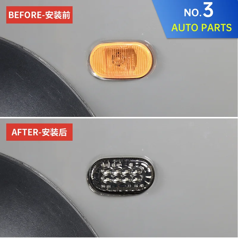 2PCS Led Side Marker Turn Signal Indicator Repeater Light For Suzuki Jimny JB64 Sierra JB74W 2019 2022 Exterior Accessories