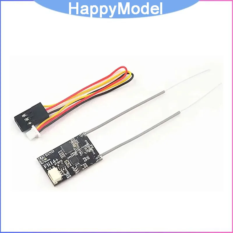 

Приемник Fli14+ 14CH Mini RX для Flysky AFHDS-2A, выход сигналов IBUS RSSI, канал 14, дальность 500 м, для FPV-дронов FS-i6, i10, Turnigy I6S