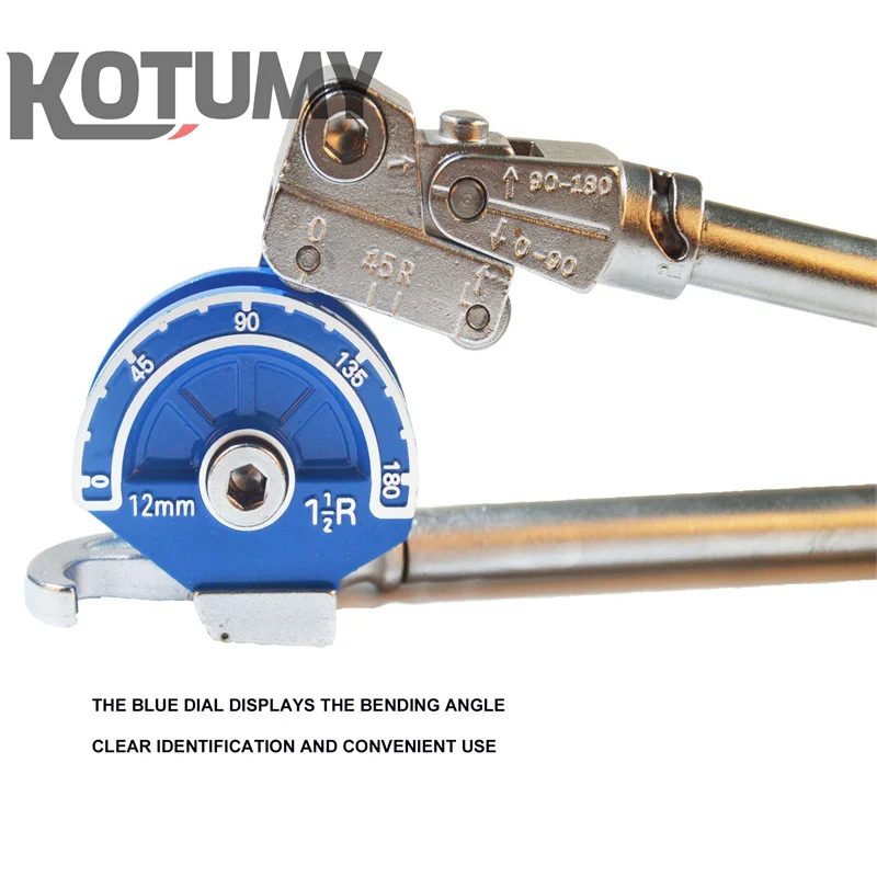 8-22mm Manual Stainless Steel Pipe Bender Multifunction Copper Tube Bending Machine Lever Type Heavy Duty Tubing Bending Tools