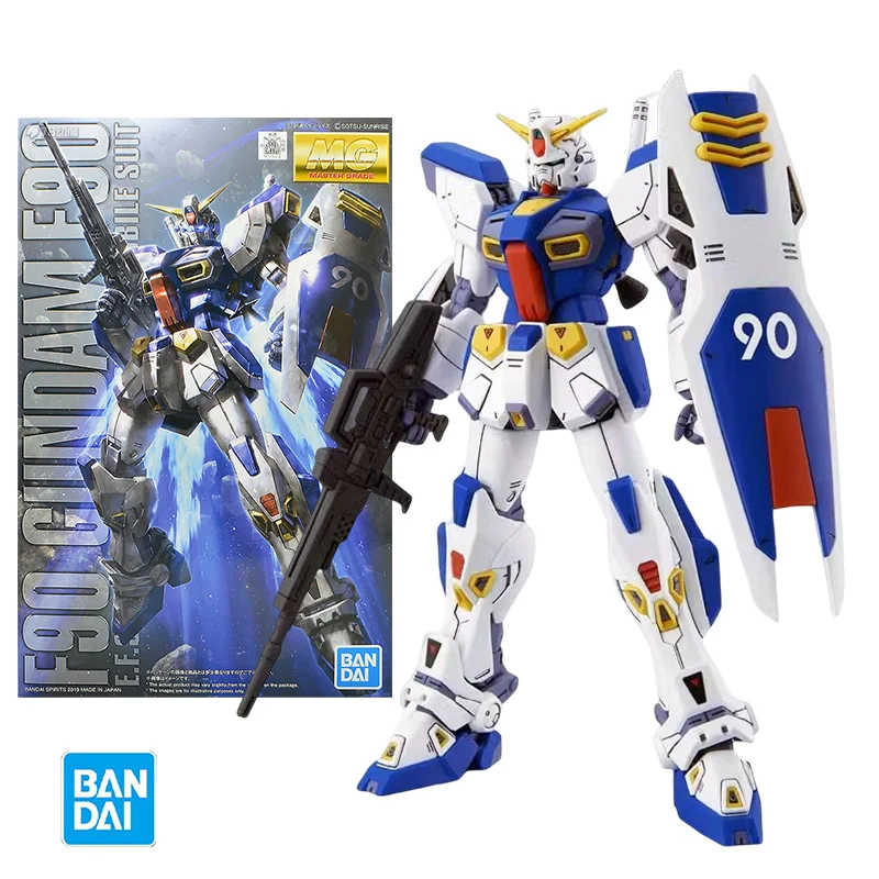 

Bandai MG 1/100 PB Limited F90 AtoZ PRO JECT Model Kit Anime Action Fighter Original box Assembly Toy gift for children