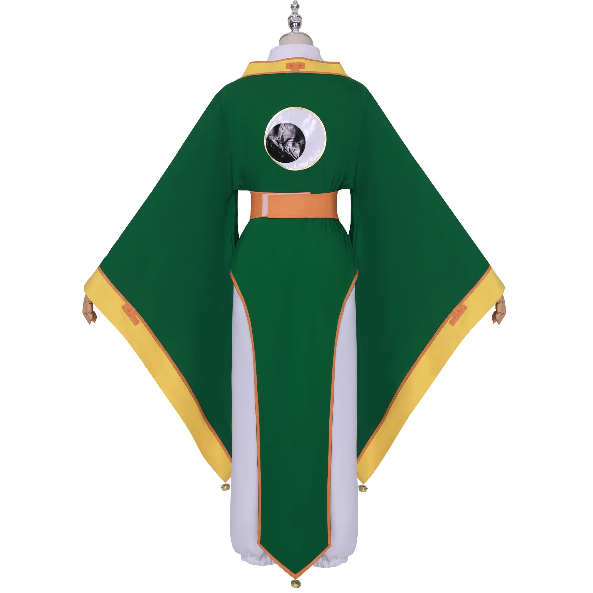 Disfraz de Anime Sakura Cardcaptor Li Syaoran para hombres, ropa de Cosplay, vestido de batalla de sacerdote taoísta, trajes de juego de rol para fiesta de Halloween