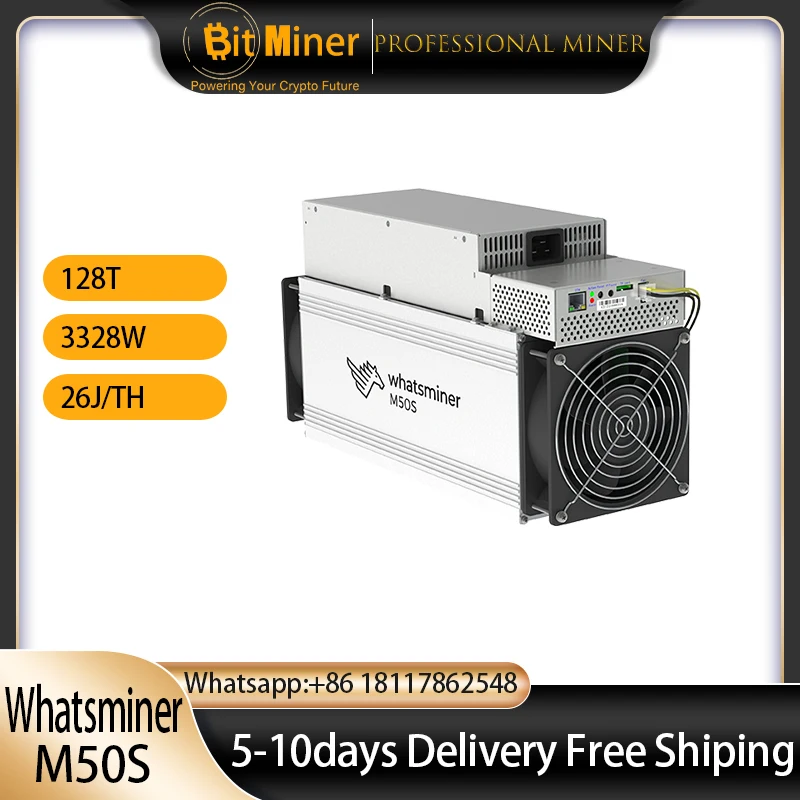 New MicroBT Whatsminer M50S BTC Miner  free shipping In stock asic miner bitcoin miner  HK(Origin) minero bitcoin