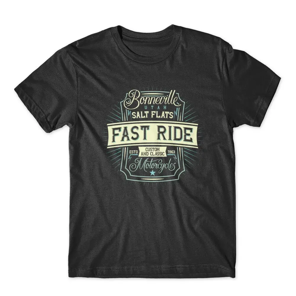 Fast Ride T-Shirt 100% Cotton Premium Tee New