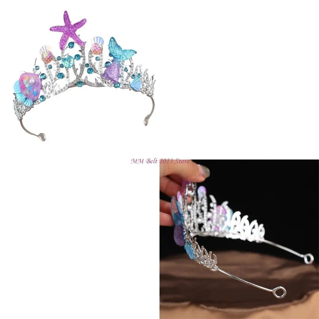 

49ME Нежный металлический головной убор в европейском стиле для костюмированного танцевального выступления