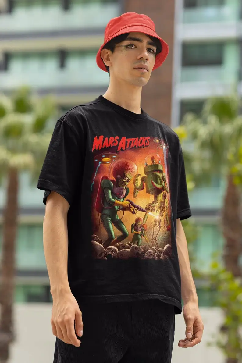 Mars Attacks SciFi Horror Tee