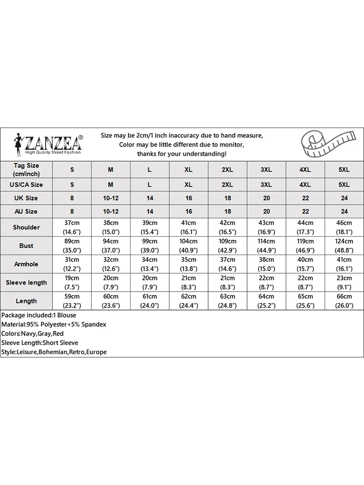 ZANZEA Estate Elegante Manica Corta Patchwork Top Donna Falso Camicette in Due Pezzi Camicia da Lavoro Casual Vacanza Femminile Blusas Oversize