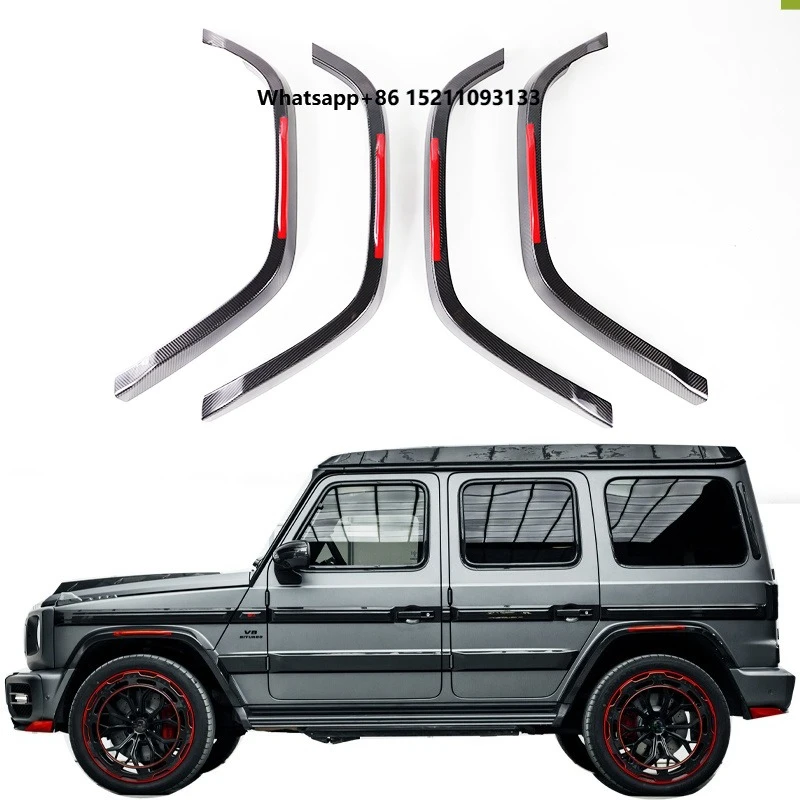 2019-2023Year W463A Carbon Fiber Arches for W464 G63 Auto Body Systems Wheel Arches G Class W463A Wheel Eyebrows