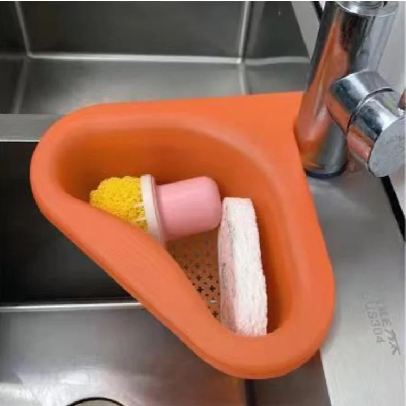 Kitchen Sink Leftover Soup Strainer Rack Multifunctional Hanging Filter Universal Draining Rack Factory Swan Draining Basket