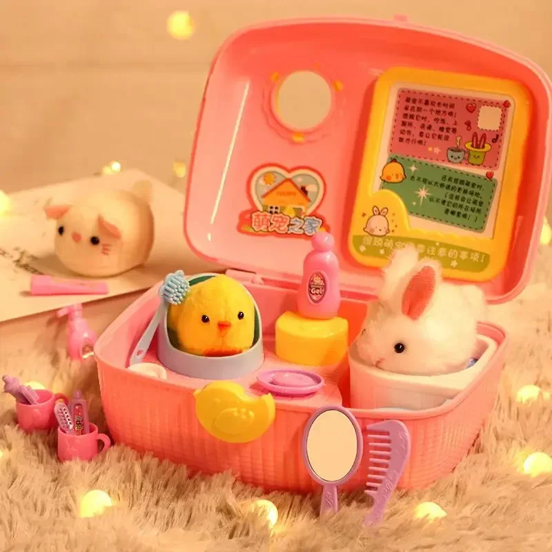 Casa per allevare il pulcino Ragazzo e ragazza Simulazione della principessa Casa da gioco Giocattoli per animali domestici