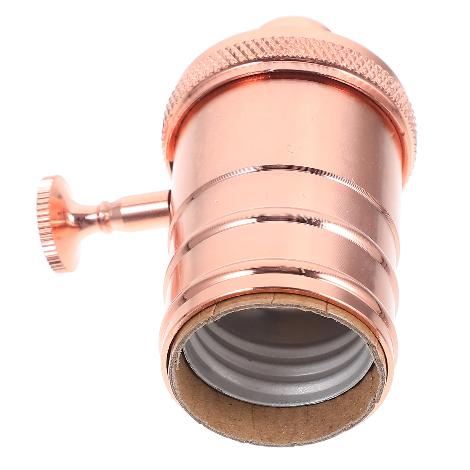 

Retro Lamp Holder Light Socket Vintage Hanging with Wall Plug Adjustable Bulb Copper Pendant