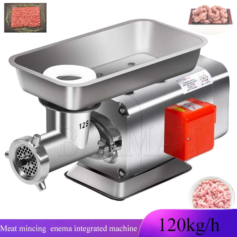 

Heavy Duty Electric Meat Mincer Grinder Max Powerful Home Portable Sausage Stuffer Meat Mincer Food Processor