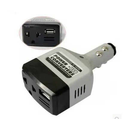 1 Piece 12v/24v To 220V DC To AC Car Power Converter Adapter Inverter USB Outlet Charger Equippments Auto Replacement Parts