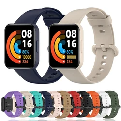 Silicone Strap para Redmi Watch 2 Lite, Smart Watch Acessórios, Pulseira de Substituição, Pulseira para Xiaomi Mi Poco Film