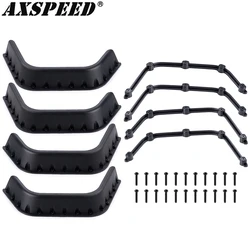AXSPEED Plastic Mud Fenders Flares for 1/10 Scale RC Crawler RC-4WD D90 D110 Body Shell Parts
