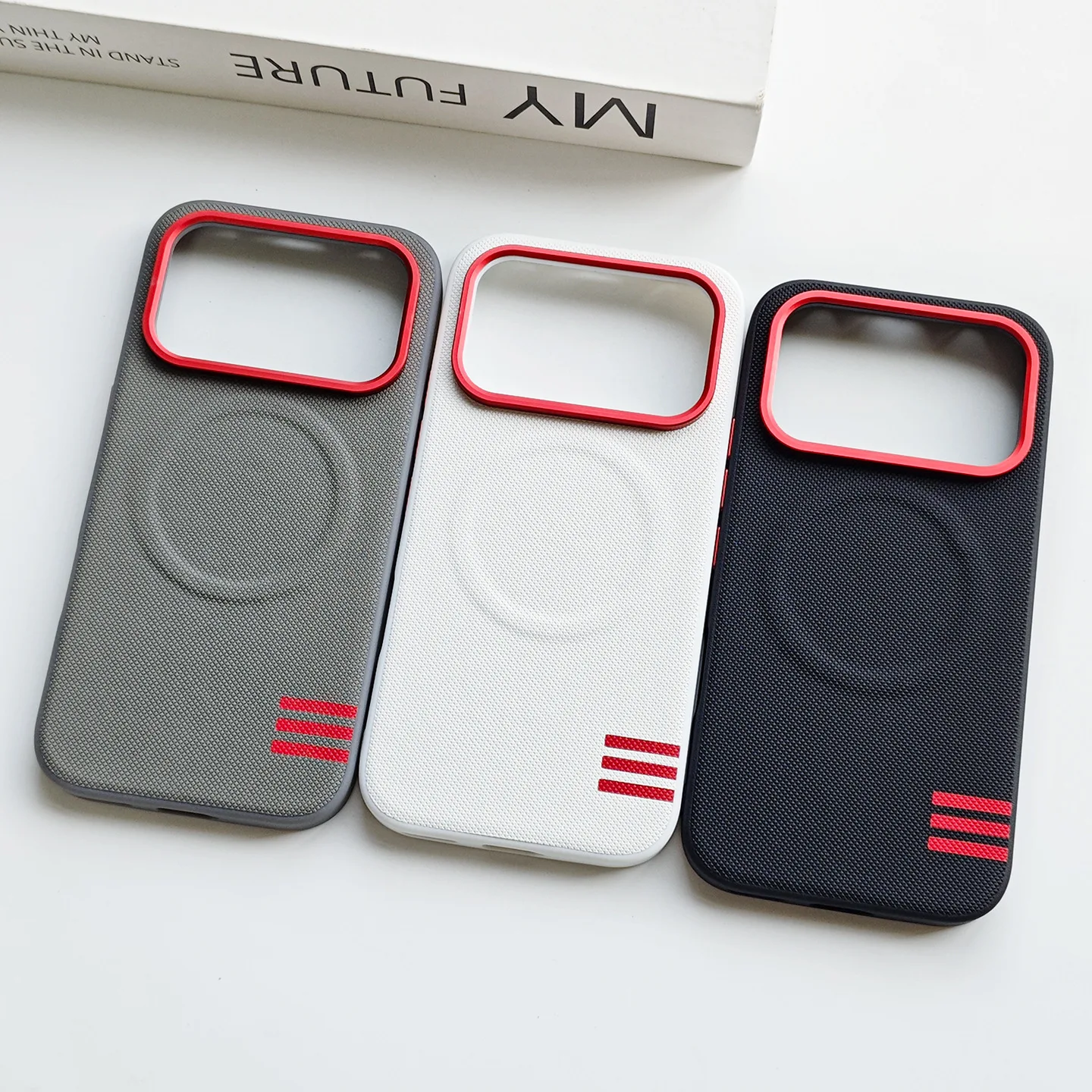 Etui For Honor 600 600Pro z trzema paskami, magnetycznym zamknięciem, luksusową skórą przyjazną dla skóry, odporne na upadki, pokrowiec na Honor600 Pro Funda