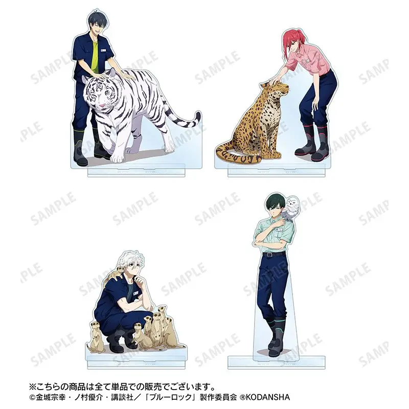 Nueva Figura de Acrílico BLUE LOCK, Isagi Yoichi, Bachira Meguru, Artículo de Anime, Serie Creatividad, Decoración de Escritorio