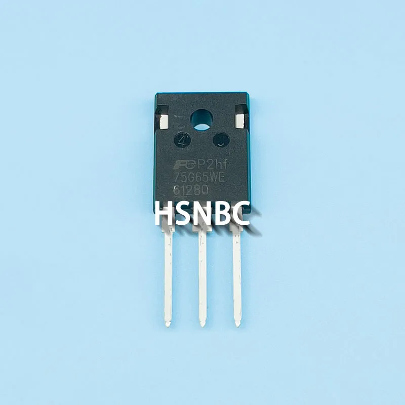 Imagem -03 - Transistor do Poder de Igbt 75g65we Fgw75n65we To247 75a 650v Original Importado Novo de 100 10 Peças Pelo Lote