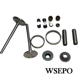 Valve Seat Guide Spring Retainer Oil Stem Seal(16PC Kit) For 186F 186FA 9HP Air Cool Diesel Engine 5KW Diesel Generator Parts