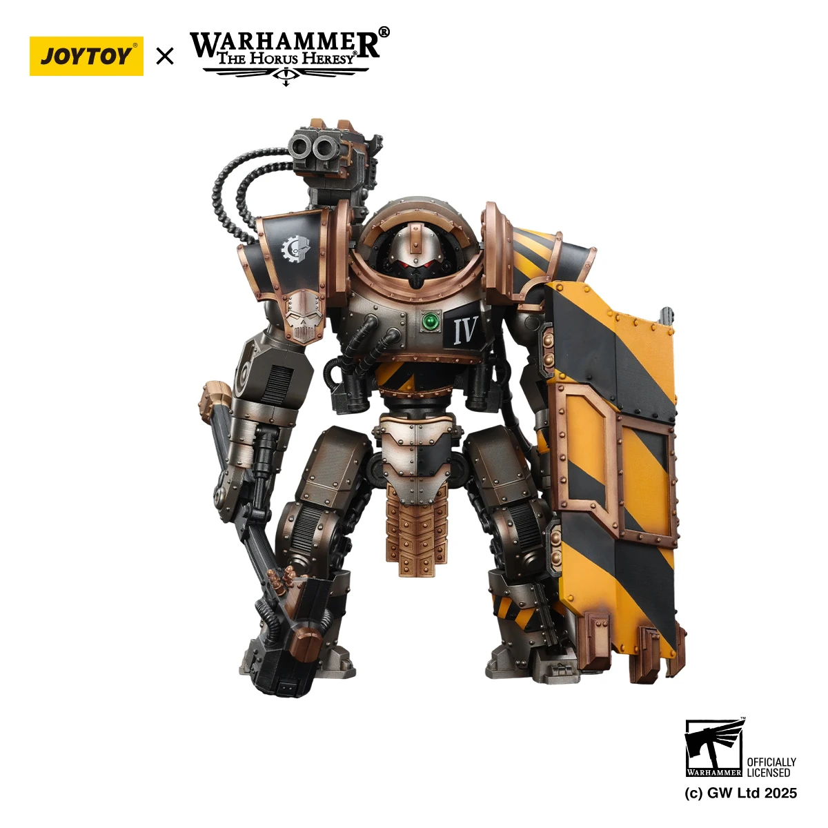 [الطلب المسبق] نموذج JOYTOY Warhammer 30K 1/18 من Iron Warriors دائرة حديدية Domitar-Ferrum Class Battle-automata