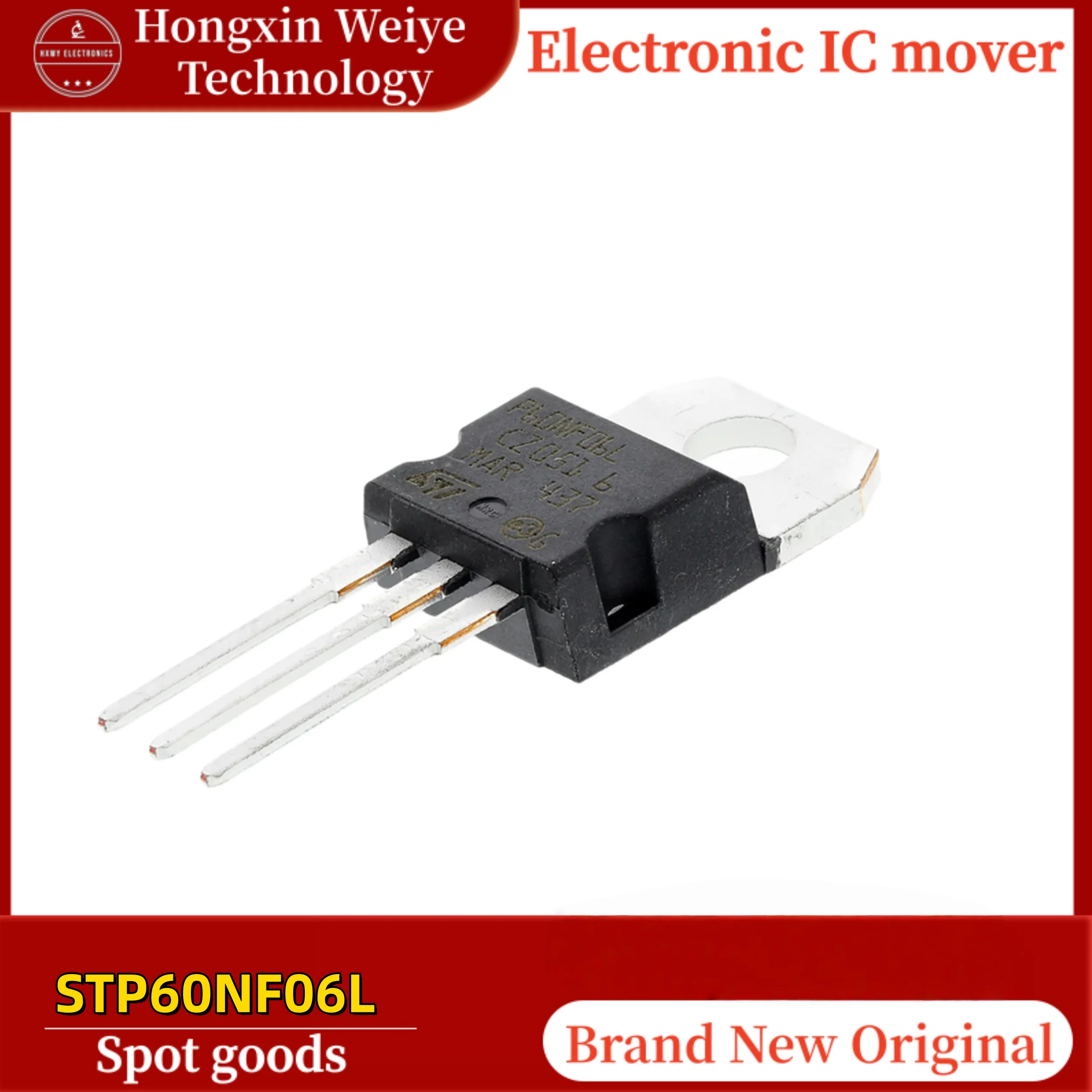 

10/20 PCS STP60NF06L STP60NF06 TO-220 MOSFET Transistor Brand New In Stock