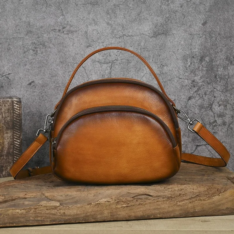 

Johnature 2025 Autumn And Winter New Handbag Genuine Leather Women's Bag Commuting High-quality Cowhide Shoulder Crossbody Bags