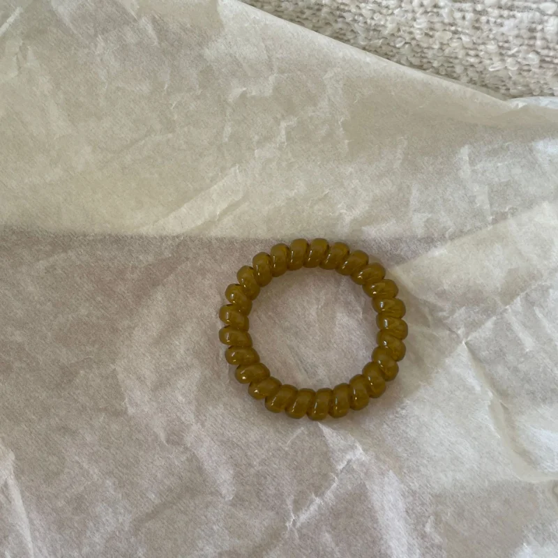 Bobine de téléphone coréenne INS Jelly Color, queue de cheval 600, ULà cheveux, anneau de cheveux, accessoires pour cheveux, couvre-chef 600